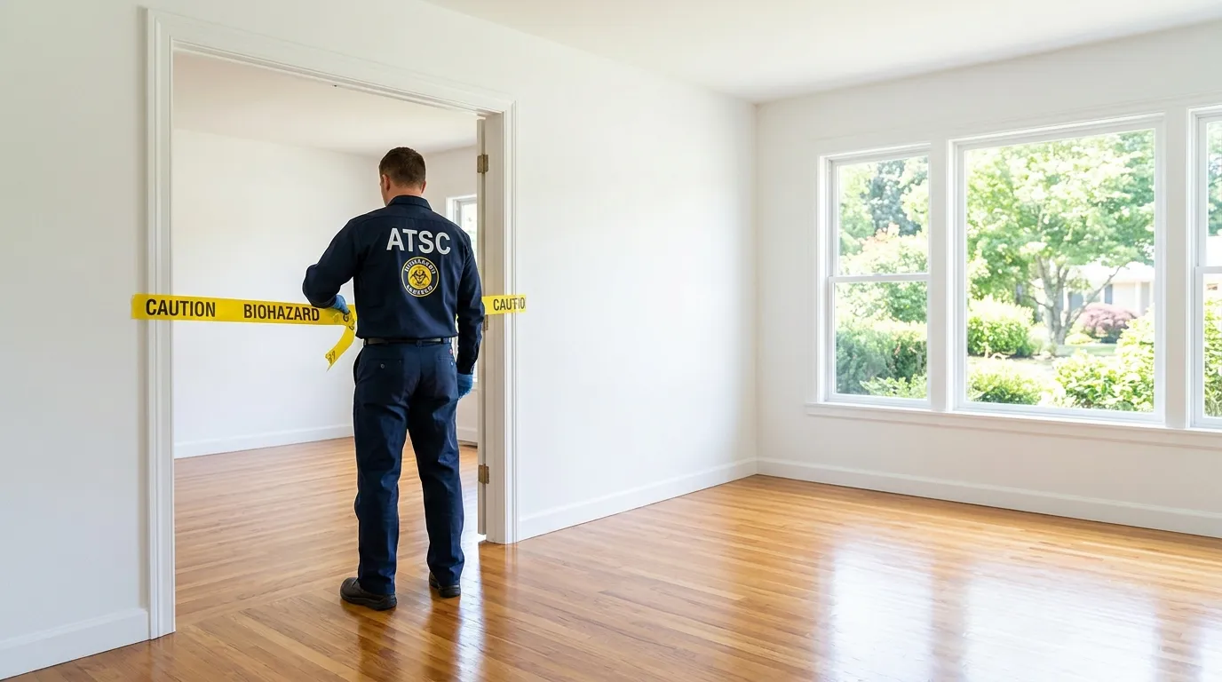 Certified biohazard cleanup crew performing Trauma Scene Cleanup in McCully - Moiliili